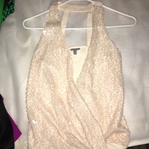 NWOT Charlotte Russe Blouse with Sequins